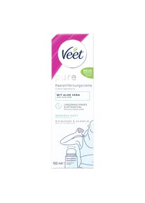 Veet, Wachs + Enthaarungscreme, Pure Haarentfernungscreme (6x, 100 ml)