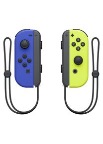 Nintendo Joy-Con 2er-Set Blau/Neon-Gelb (Switch), Gaming Controller, Gelb, Blau