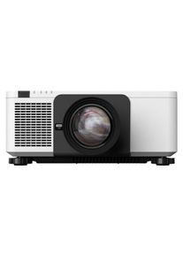 NEC X141Q-W Proj. Laser 4K+ 16:10 13500lm excl.lens (WUXGA, 13500 lm), Beamer, Weiss, Schwarz