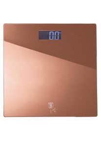 BerlingerHaus, Personenwaage, Bathroom scales BH/9353 Metallic Line Gold Rose Collection (150 kg)