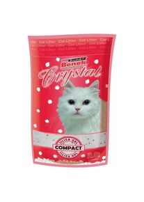 Super Benek Crystal Natural Katzenstreu 3,8 l (Schnell absorbierend, 3.80 l), Katzenstreu