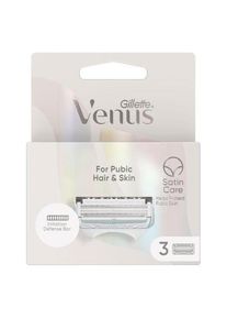 Gillette, Rasierklingen, Venus Satin Care For Pubic Hair & Skin