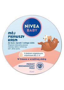 Nivea, Babyk&ouml;rperpflege, Baby My First Cream Cream for Face. Hands and Whole Body 75ml