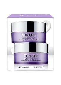 Clinique, Gesichtsreinigung, Set Of Make-Up Remover Balms Take The Day Off Duo (Make-Up Entferner, Reinigungs&ouml;l, 125 ml)