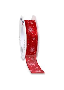 Pattberg, Geschenkverpackung, Geschenkband Trient 2.5 cm x 20 m, Rot