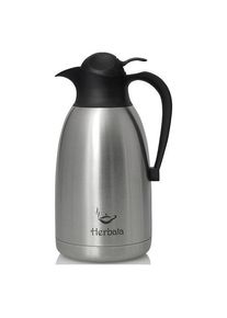 Promis Tischthermoskanne TMH-20BH Tee 2 l Silber, Thermoskanne, Silber