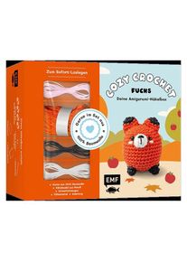 Edition Fischer Cozy Crochet &ndash; Deine Amigurumi-H&auml;kelbox: Fuchs, Handarbeitsset, Mehrfarbig