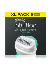 Tanita, Rasierklingen, WILKINSON Sword Intuition 2in1 Soap &, Shave Sensitive ostrza do maszynki 9szt. (9x)
