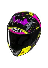 HJC, Motorradhelm Zubeh&ouml;r, Junior Y10 Motorradhelm Mika Schwarz Pink