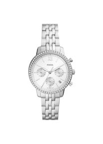 Fossil, Armbanduhr, Neutra, Silber, (Chronograph, 36 mm)
