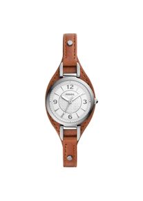 Fossil, Armbanduhr, Carlie, Silber, (Analoguhr, 28 mm)