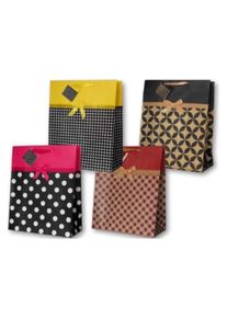 Panorama, Geschenkverpackung, Dekorative Tasche mit Schleife PL-6K medium MIX