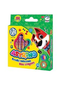 Astra, Malstifte, Wachsmalstifte 24 Farben Astrino (24x)