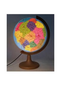 Zachem, Globus, Globus 320 Polnisch, administrativ und physisch, beleuchtet (32 cm)