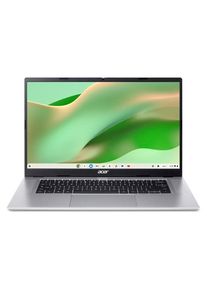 Acer Chromebook 315 16:9 540 4GB 64GBeMMC ChromeOS (15.60", 4 GB, DE), Notebook, Silber