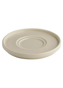 APS Untertasse THE GRID beige &Oslash; 16,0 cm, 1 St., Untertasse, Beige