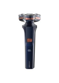 Cecotec, Trimmer + Haarschneider, Elektrorasierer Precisioncare Aluminium Led, Titan, 2 Stufen, 2H Akku
