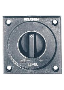 VISATON Pegelregler LC 57, Lautsprecher Bauteile, Schwarz