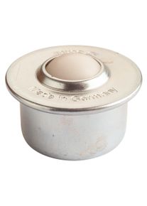 BS Rollen, M&ouml;belrollen, Industr.-Kugelrolle,Kugel &Oslash; 22mm, E36, zum Stecken, Stahl verzinkt