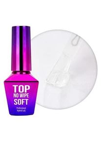 Molly Lac, Nagellack, Mollylac Top No Wipe Soft Top Clear 10g A Highquality Top Coat For Nails (Transparent, Top Coat)