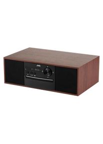 JVC RD-E761 (Bluetooth, CD Player, 2x 8 W), Stereoanlage, Schwarz, Braun, Bronze