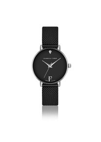 Quarzuhr ISABELLA FORD "FC1-B044B", schwarz, Armbanduhren, Damen, Quarzuhr