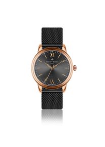 Quarzuhr PHILIPP BLANC "PA9-B040B", rosa (schwarz), Armbanduhren, Herren, Quarzuhr