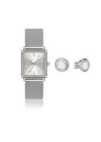 Quarzuhr ISABELLA FORD "SFD7-1", silber, Armbanduhren, Damen, Quarzuhr