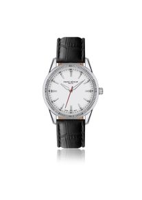 Quarzuhr FRANZ B&Ouml;HLER "BB4-S070S", schwarz (schwarzes krokodilleder), Armbanduhren, Herren, Quarzuhr