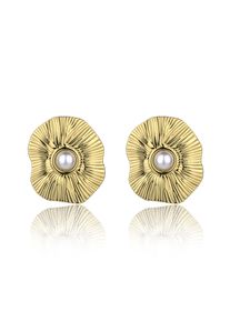 Ohrring-Set AMELIA PARKER "AE022G", gold, Ohrringe, Damen, 34mm, Edelstahl, Ohrring-Set