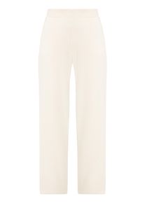 Palazzohose Cartoon "Palazzo-Hose mit Gummizug", Damen, Gr. 46, EURO, beige, Obermaterial: 78% Baumwolle CO. 20% Polyester PES. 2% Elasthan EL., Hosen Palazzohose