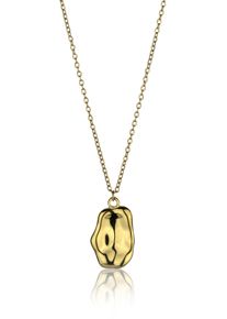 Collier AMELIA PARKER "AN015G", gold, Halsketten, Damen, 45+6cm, Edelstahl, L: 45 6, Collier