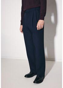 Anzughose STUDIO SEIDENSTICKER, Herren, Gr. L, Normalgr&ouml;&szlig;en, blau (navy), 98% Polyester, 2% Elasthan, unifarben, Hosen Anzughose