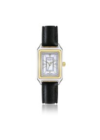 Quarzuhr FRANZ B&Ouml;HLER "BC7-S014S", schwarz, Armbanduhren, Damen, Quarzuhr