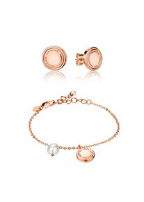 Schmuckset ISABELLA FORD "IS010R", ros&eacute;gold, Schmuck_Sets, Damen, 10mm / 155mm, Edelstahl, Schmuckset, 10 mm / 155 mm