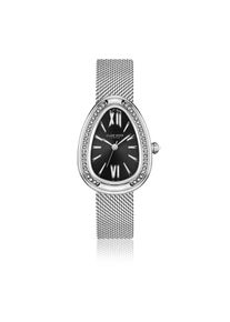 Quarzuhr CLARE MOSS "CMA8-B014S", silber, Armbanduhren, Damen, Quarzuhr