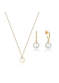 Schmuckset ISABELLA FORD "IS013G", gold, Schmuck_Sets, Damen, 40&ndash;44cm, Edelstahl, Schmuckset, 40&ndash;44 cm