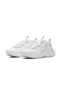Sneaker Nike Sportswear "React Vision", Herren, Gr. 44,5, wei&szlig;, lt smoke grau, wei&szlig;, lt smoke grau, Synthetik, Textil, Schuhe Sneaker