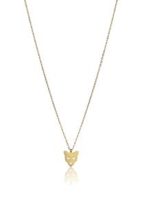 Collier MARC LAUDER "MNA12GG", gold, Halsketten, Damen, 44,5cm&ndash;49,5cm, Edelstahl, L: 44 49, Collier
