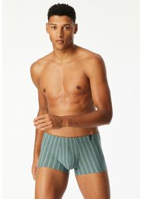 Boxershorts Schiesser "Long Life Soft", Herren, Gr. 10, mineral, Single Jersey, Obermaterial: 70% Modal, 20% Polyester, 10% Elasthan, k&ouml;rpernah, Unterhosen Boxershorts, ohne Eingriff, reduzierte Pilling-Bildung