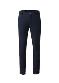 Chinohose MEYER "Bonn 2-3931", Herren, Gr. 48, N-Gr, blau, Obermaterial: 97% Baumwolle CO. 3% Elasthan EL., uni, regular fit, Hosen Chinohose, Thermohose aus weichem Baumwoll-Twil