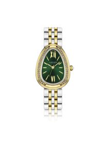 Quarzuhr CLARE MOSS "CMA9-B294S", gr&uuml;n (gold, silber), Armbanduhren, Damen, Quarzuhr