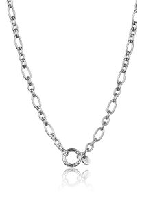 Collier MARC LAUDER "MNA09SS", silber, Halsketten, Damen, 39.5cm, Edelstahl, L: 39, Collier