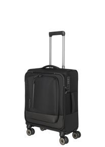 Weichgep&auml;ck-Trolley Travelite "CROSSLITE Reisekoffer Weichgep&auml;ck", Damen, Gr. B/H/T: 40cm x 55cm x 20cm 37 l, schwarz, Polyester, Koffer Weichgep&auml;ck-Trolley, Koffer, mit TSA-Schloss, wasserabweisendes Material