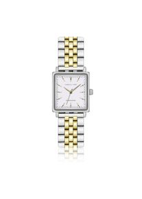 Quarzuhr ISABELLA FORD "FI1-B278G", gold, silber, Armbanduhren, Damen, Quarzuhr