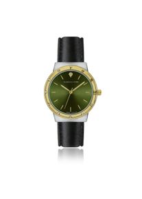 Quarzuhr ISABELLA FORD "FH4-S018G", gr&uuml;n (schwarz), Armbanduhren, Damen, Quarzuhr