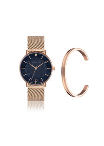 Quarzuhr ISABELLA FORD "SFB1-3", rosa (ros&eacute;gold), Armbanduhren, Damen, Quarzuhr