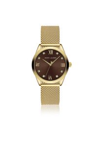 Quarzuhr MARC LAUDER "ME7-B038G", gold, Armbanduhren, Damen, Quarzuhr