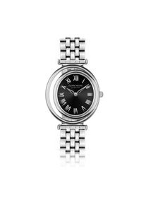 Quarzuhr CLARE MOSS "CMC8-B074S", silber, Armbanduhren, Damen, Quarzuhr