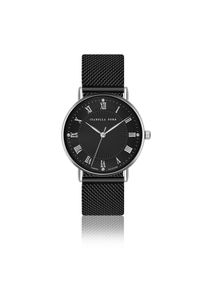 Quarzuhr ISABELLA FORD "FA7-B048B", schwarz, Armbanduhren, Damen, Quarzuhr